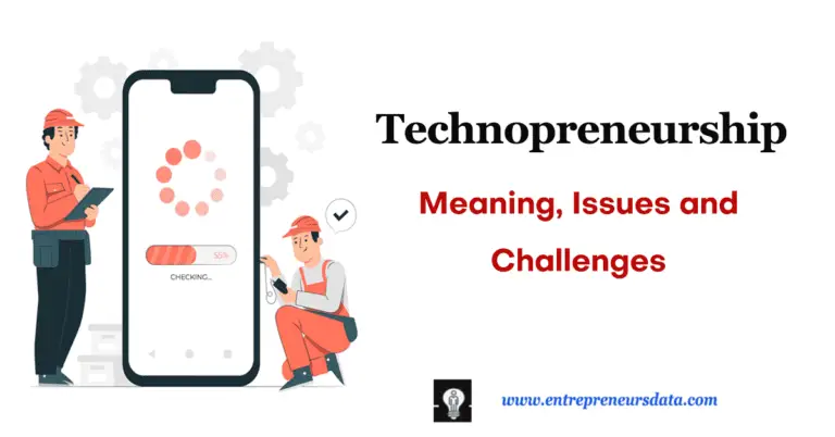 Issues and Challenges for Technopreneurship and Technopreneur