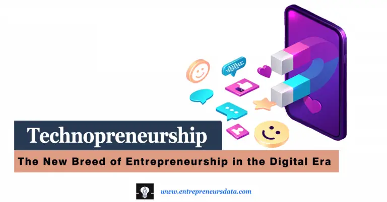 Technopreneurship: The New Breed of Entrepreneurship in the Digital Era