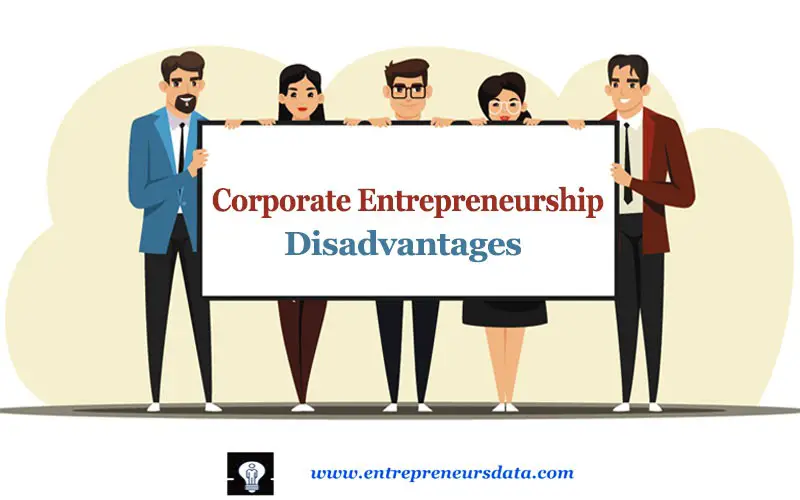 disadvantages of corporate entrepreneurship disadvantages of corporate entrepreneurship