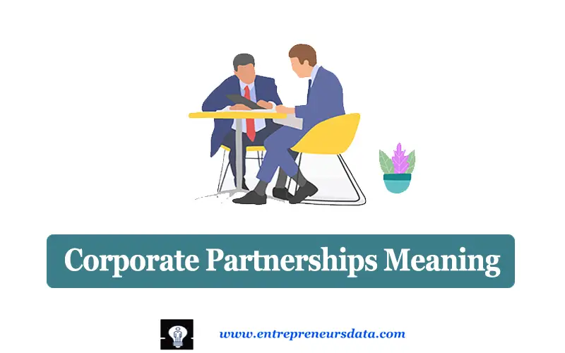 Corporate partnerships meaning