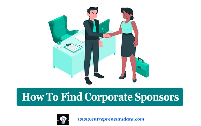 How to Find Corporate Sponsors by entrepreneurs data 