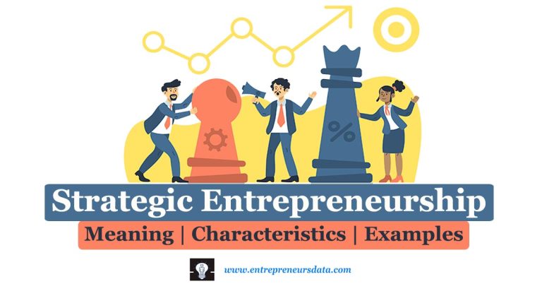 Strategic Entrepreneurship: Meaning, Characteristics & Examples