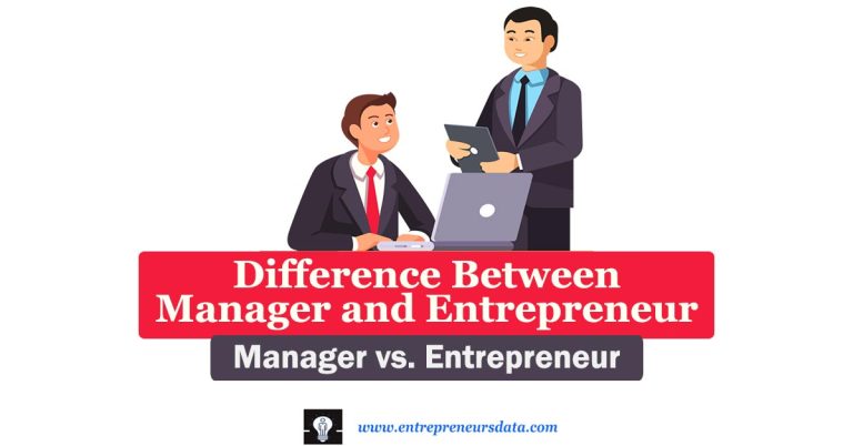 Difference Between Manager and Entrepreneur: Decoding Manager vs. Entrepreneur